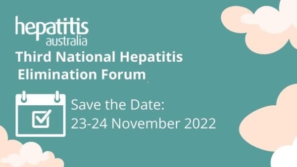 Save the date: Third National Hepatitis Elimination Forum