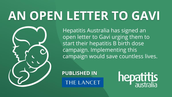 An open letter to Gavi: hepatitis B birth dose vaccine can’t wait