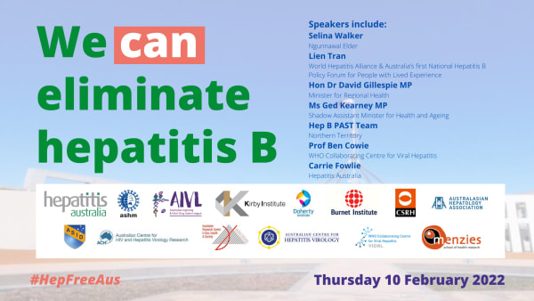 Special News Update: Parliamentary event: We can eliminate hepatitis B!